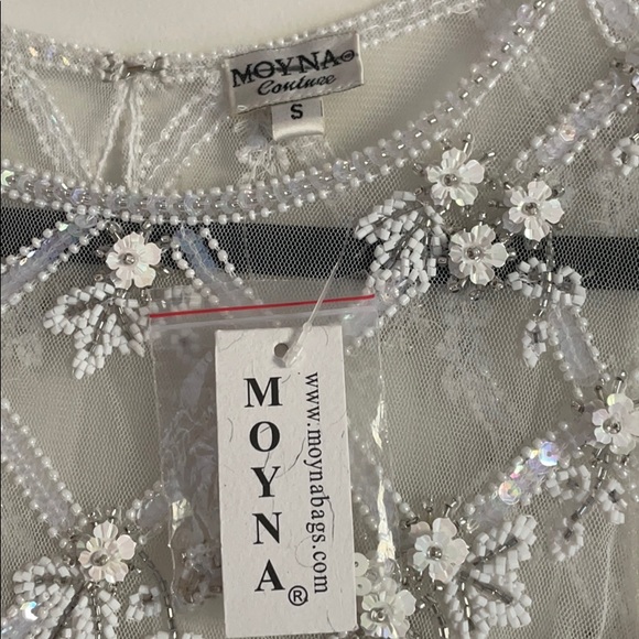 BHLDN Moyna Couture Overlay Bridal Top NWT - Picture 4 of 5